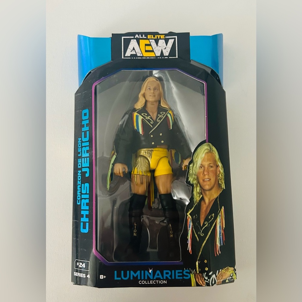 🔥NEW! Corazon De Leon Chris Jericho AEW #24 Series 4 Unmatched Collection